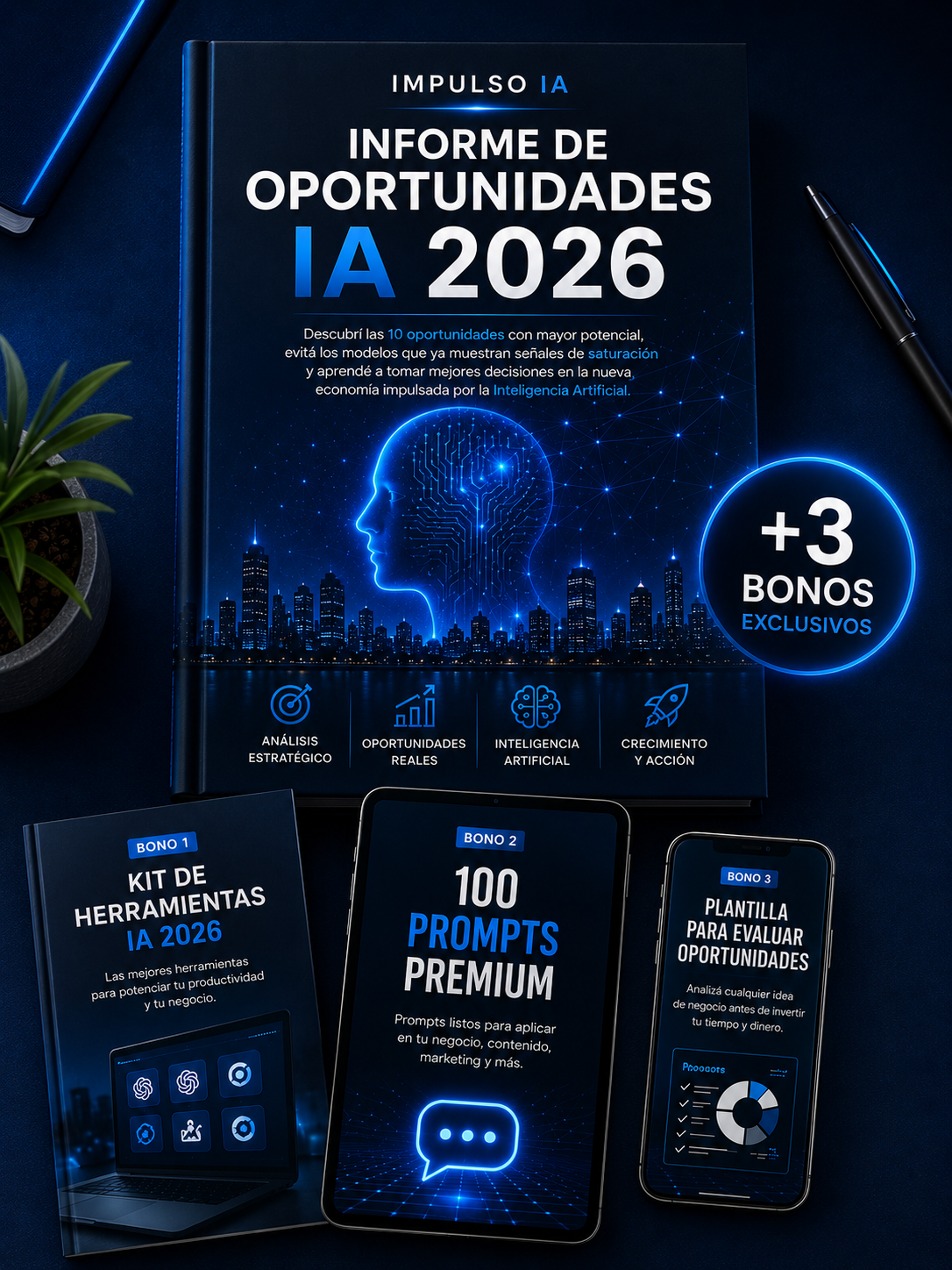 Impulso Digital IA: Descubrí las 10 oportunidades con mayor potencial en Inteligencia Artificial para 2026
